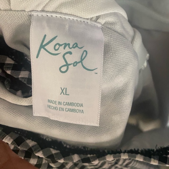 Kona Sol one piece gingham size XL - Picture 7 of 9